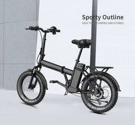 電気バイクの14inの脂肪質のタイヤが付いている軽量27kg純重量を折る48v