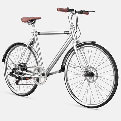 40マイルの都市通勤者の電気バイク、予め組み立てられた都市電気自転車