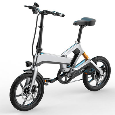 36v 350w 500w電池20kgの大人16は折り畳み式のEbikeの電気折りたたみの自転車のバイクをじりじり動かす