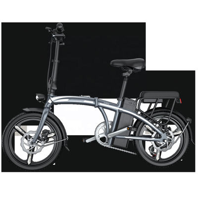 20インチの電気バイクの鉄骨フレームのフォーク48V 250W Shimano 7の速度の折りたたみEは電気自転車を自転車に乗る