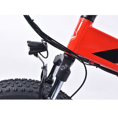 31MPH脂肪質のタイヤの電気折りたたみのバイクは、7Speed 20インチ電気バイクを動かす