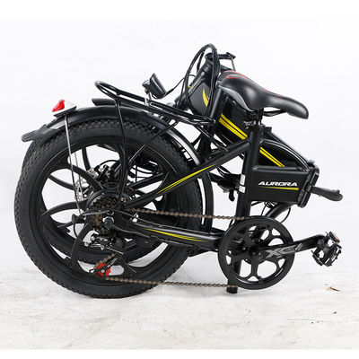 20MPHライト折り畳み式の電気バイク、10.4Ah 20インチの電気折るバイク