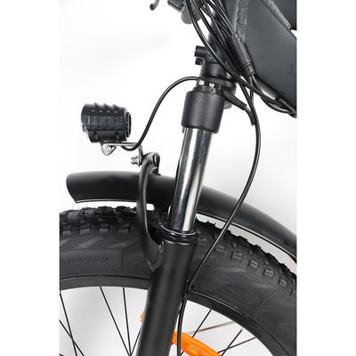 ODMの脂肪質のタイヤの電気マウンテン バイク、Shimano電気折る山の自転車