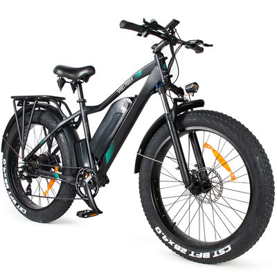 ODMの脂肪質のタイヤの電気マウンテン バイク、Shimano電気折る山の自転車